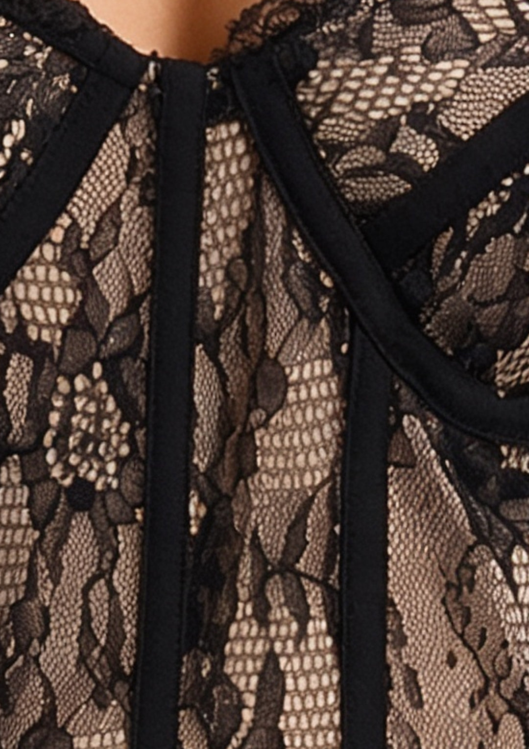 Black Romance Corset Mini Dress