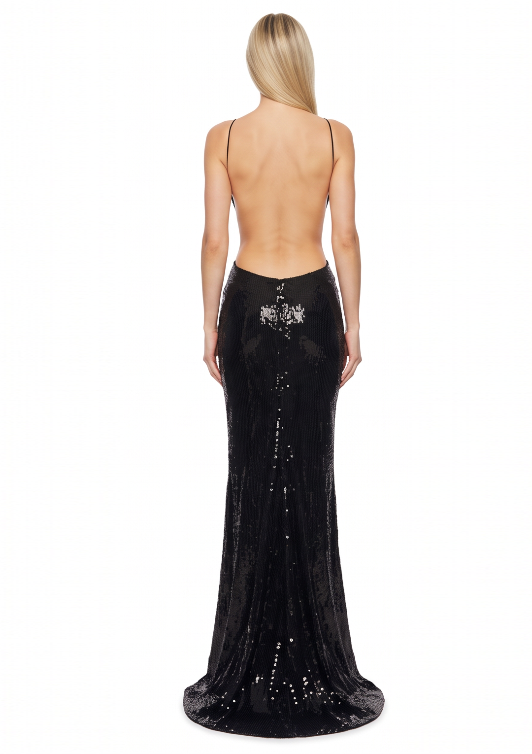 Midnight Muse Sequin Maxi Dress