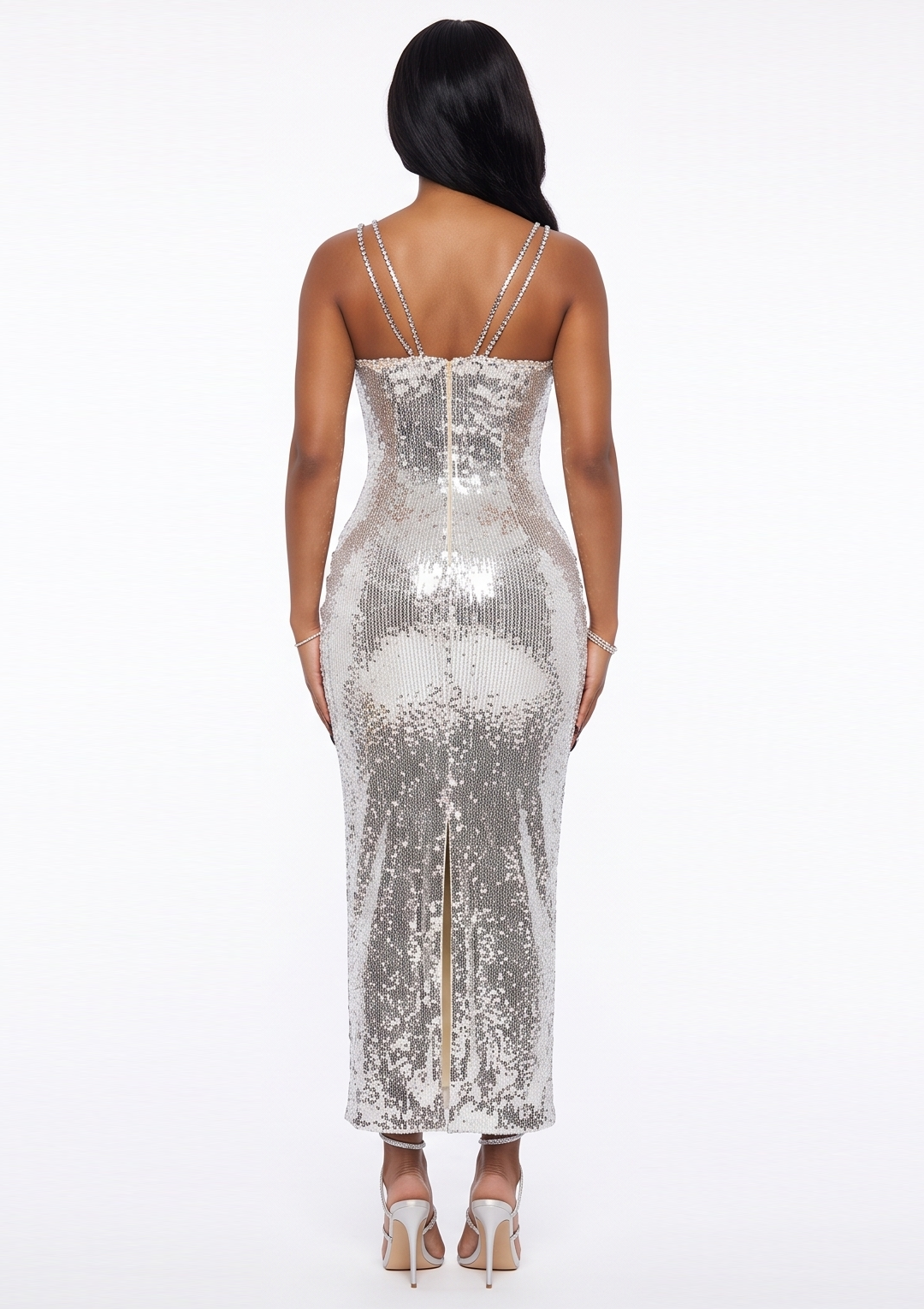 The Silver Radiance Gown