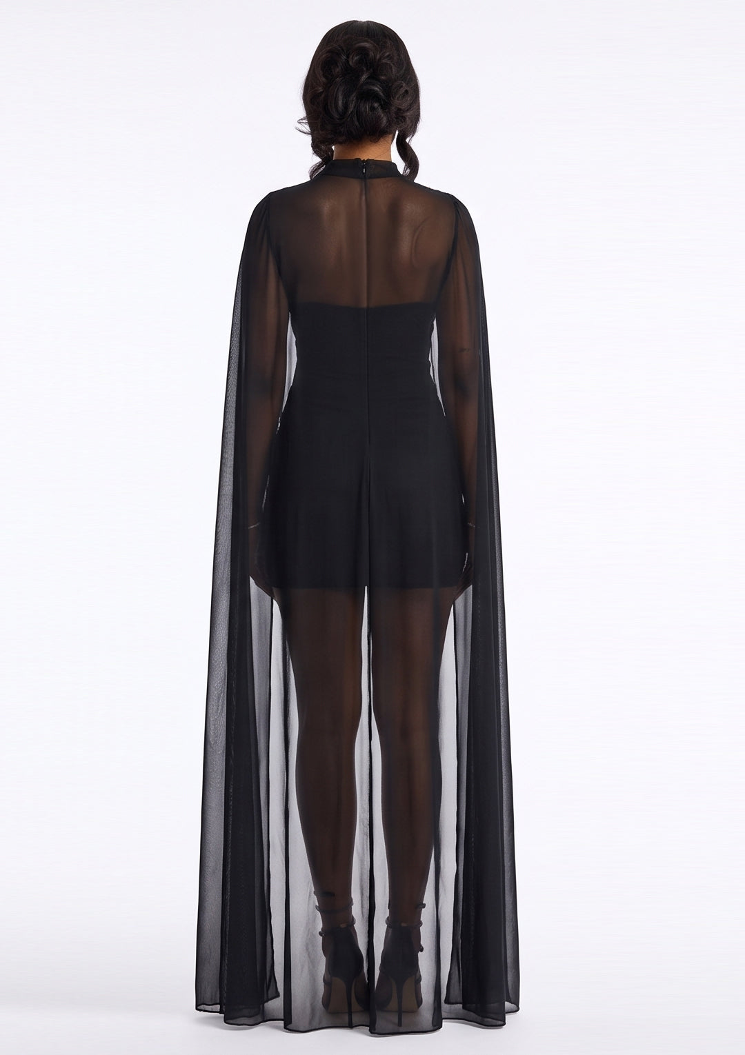 The Midnight Veil Mini Dress