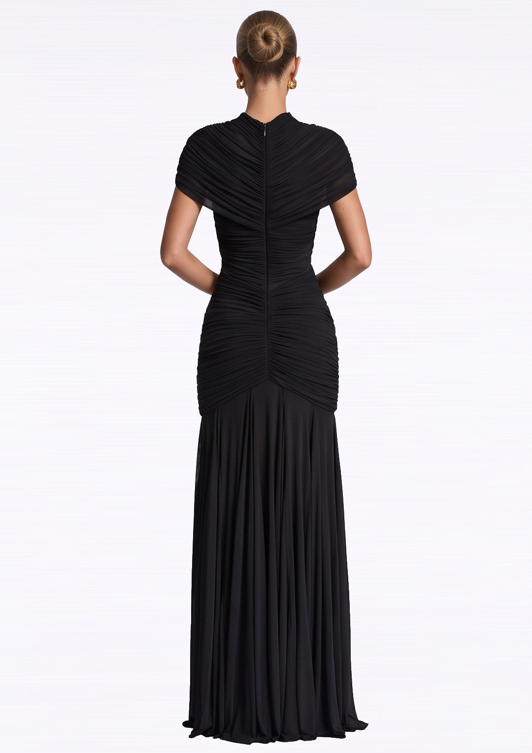 Alaia Cut-Off Maxi Dress